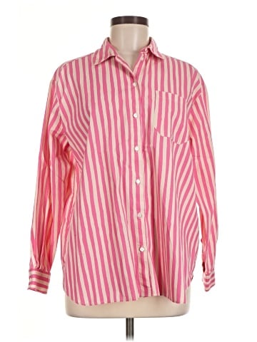 Sézane Long Sleeve Button-Down Shirt (view 1)