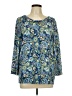 Talbots Outlet Paisley Blue Pullover Sweater Size XL - photo 1