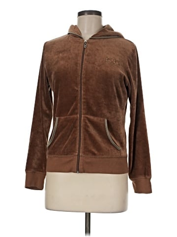 BCBGMAXAZRIA Zip Up Hoodie (view 1)