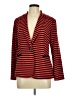 Olivia Moon Stripes Red Blazer Size M - photo 1