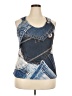 Unbranded Blue Sleeveless Top Size XXL - photo 1