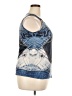 Unbranded Blue Sleeveless Top Size XXL - photo 4