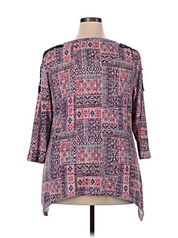New Directions 3/4 Sleeve Blouse (view 2)