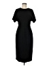 Max Mara Solid Black Casual Dress Size M (estimated) - photo 1