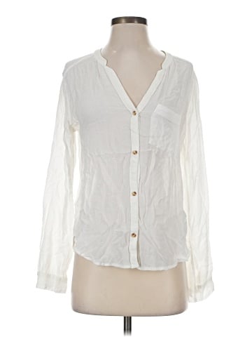 Hollister Long Sleeve Henley (view 1)