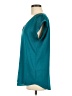 Express Teal Short Sleeve Top Size M - photo 5