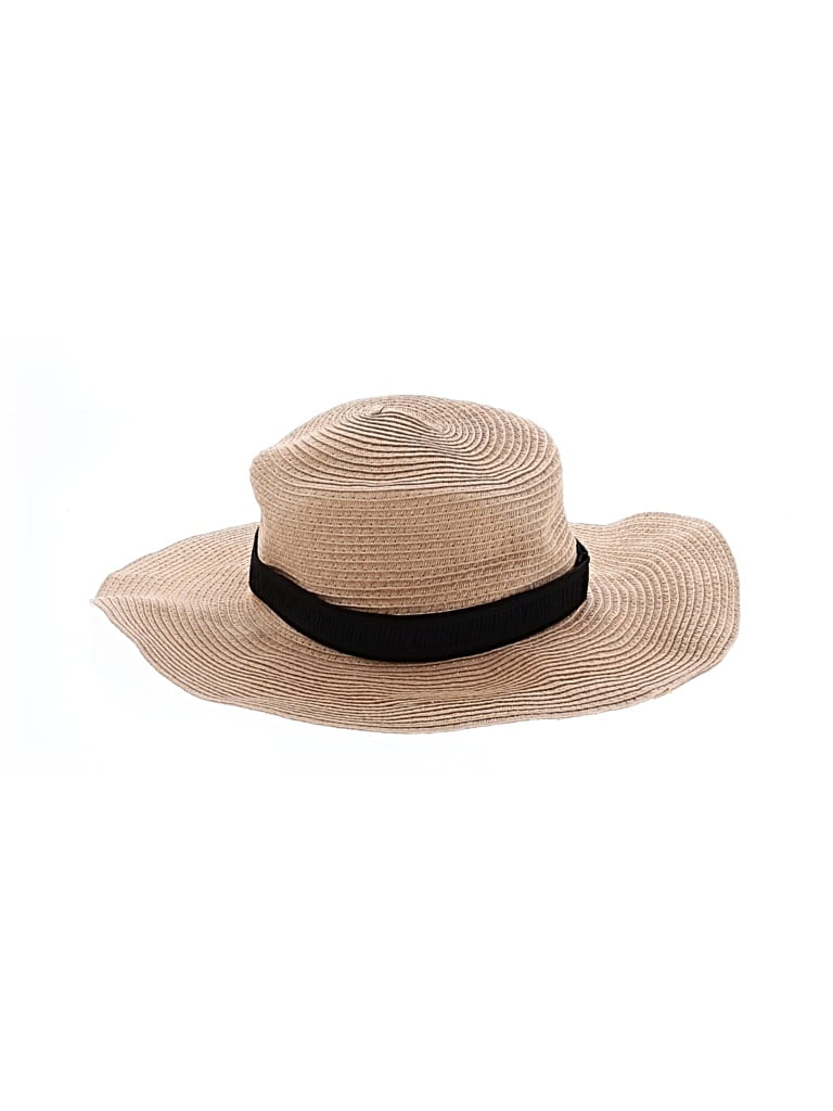 Pre-owned Madewell Sun Hat In Tan