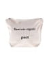 Pact 100% Organic Cotton White Makeup Bag One size - photo 1