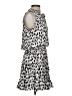 Buddy Love 100% Polyester Animal Print Silver Casual Dress Size S - photo 4