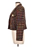 Ann May 100% Silk Tweed Gold Silk Blazer Size 12 - photo 5