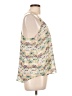Mine 100% Polyester Ivory Sleeveless Blouse Size L - photo 4
