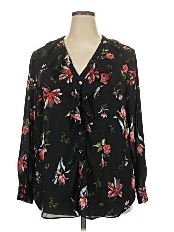 PREMISE Long Sleeve Blouse (view 1)