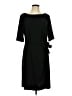 MSK Solid Black Casual Dress Size 1X - photo 1