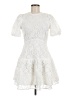 Miss Selfridge 100% Polyester White Cocktail Dress Size 6 - photo 1