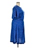 Anthony Richards 100% Polyester Polka Dots Blue Casual Dress Size 18 - photo 4