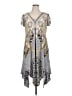 One World Paisley Silver Casual Dress Size 1X - photo 1