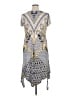 One World Paisley Silver Casual Dress Size 1X - photo 2