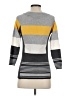 One A Stripes Gray Pullover Sweater Size S - photo 2
