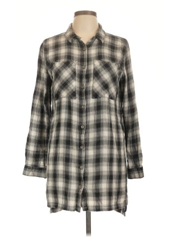 Forever 21 3/4 Sleeve Button-Down Shirt (view 1)