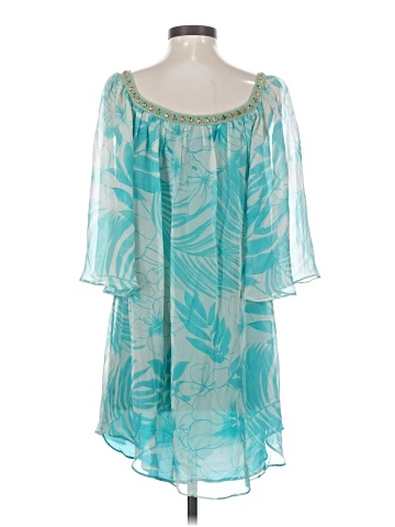 Miguelina 3/4 Sleeve Silk Top (view 2)