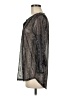 Chances R Gray Long Sleeve Blouse Size M - photo 5