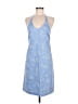 J. McLaughlin Blue Casual Dress Size 6 - photo 1