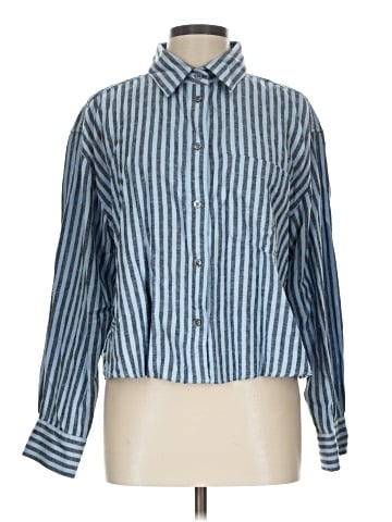 Banana Republic Factory Store Long Sleeve Button-Down Shirt (view 1)