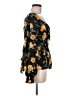 Venus 100% Polyester Black Long Sleeve Blouse Size 8 - photo 4