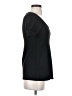 Ella Moss Black Short Sleeve Blouse Size XS - photo 4