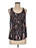 Noir 100% Polyester Black Sleeveless Top Size M - photo 1