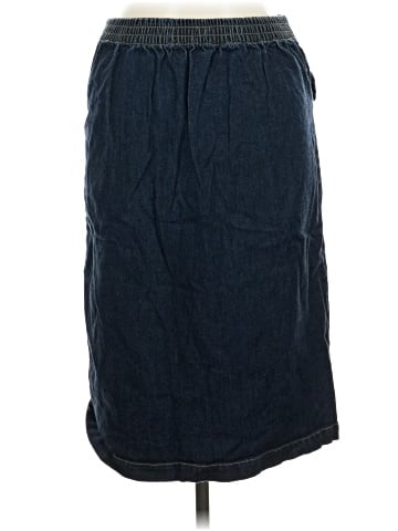 St. John's Bay Denim Skirt (view 2)