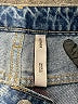 Weekday 100% Cotton Hearts Blue Jeans Size 26 waist - photo 4