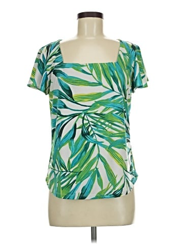 7th Avenue Design Studio New York & Company Short Sleeve Blouse (view 1)