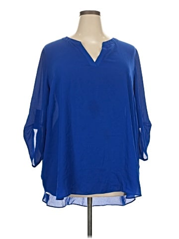 Chaus 3/4 Sleeve Blouse (view 1)