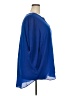 Chaus 100% Polyester Blue 3/4 Sleeve Blouse Size 3X - photo 4