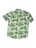 Tommy Bahama 100% Rayon Tropical Green Short Sleeve Button-Down Shirt Size 10 - 12 - photo 2