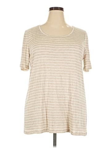 Lafayette 148 New York Short Sleeve T-Shirt (view 1)