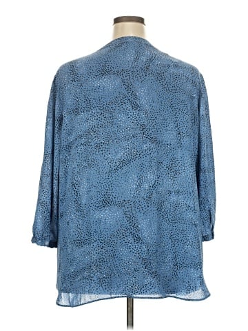 Rose + Olive 3/4 Sleeve Blouse (view 2)