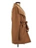 Tahari 100% Polyester Brown Tan Coat Size L - photo 4
