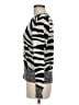 Banana Republic Animal Print Silver Wool Pullover Sweater Size M - photo 5