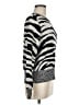 Banana Republic Animal Print Silver Wool Pullover Sweater Size M - photo 4