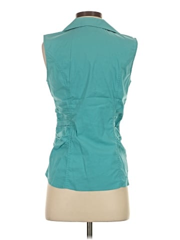 Tribal Sleeveless Button-Down Shirt (view 2)