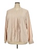 Blooming Jelly Tan Long Sleeve Blouse Size XXL - photo 1