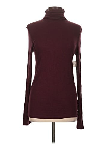 Pure Navy Long Sleeve Turtleneck (view 1)