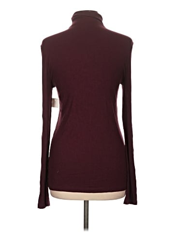 Pure Navy Long Sleeve Turtleneck (view 2)
