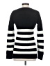 Guess Stripes Black Pullover Sweater Size S - photo 2