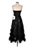 Aidan Mattox 100% Polyester Black Cocktail Dress Size 4 - photo 2