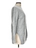 Renee C. Solid Gray Pullover Sweater Size L - photo 4