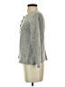 LA MAILLE SEZANE Paris 100% Polyester Gray Long Sleeve Top Size S - photo 5