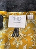 HD in Paris 100% Polyester Yellow 3/4 Sleeve Blouse Size 2 - photo 7